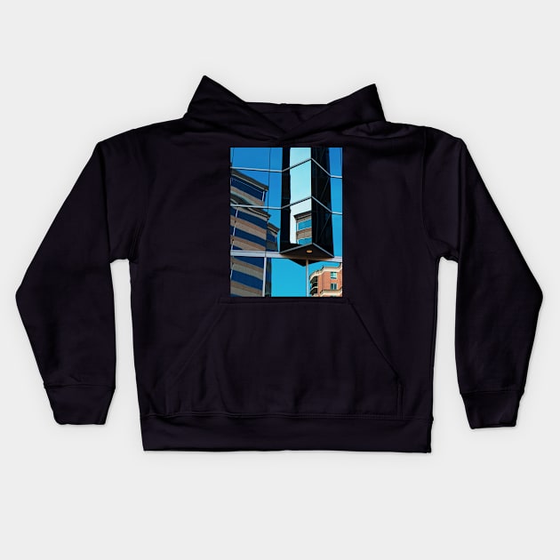 Morning Reflections Kids Hoodie by thadz